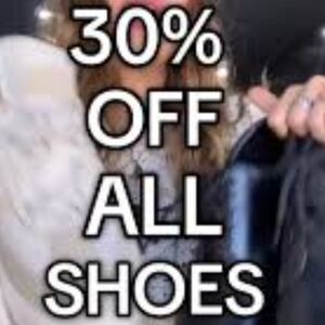 30% OFF ALL SANDALS BOOTS AND SHOES TIL THE END OF  DECEMBER  ADD A ❤️ GET 30%🎁